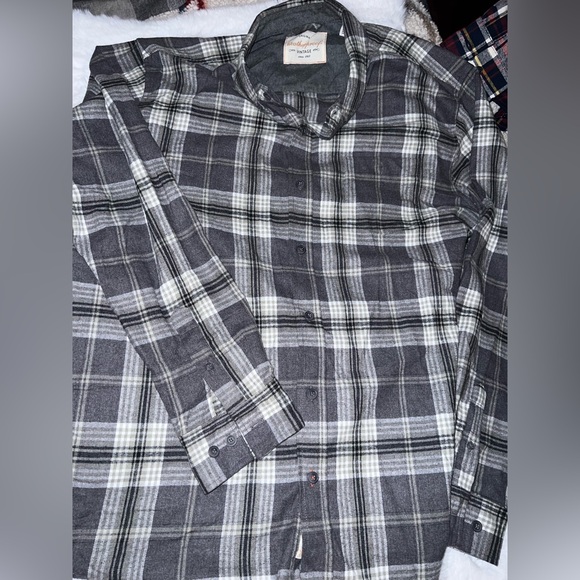 NWOT Weatherproof Vintage Men’s Casual Soft Brushed Plaid Button-Down Flannel - Picture 3 of 5